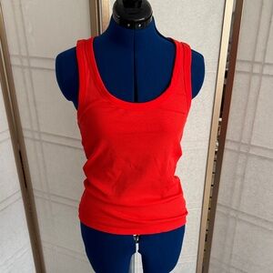 Red Sleeveless  Women's tank Top
